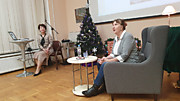 Встреча с читателями в Центральной библиотеке Петергофа 17.12.2022